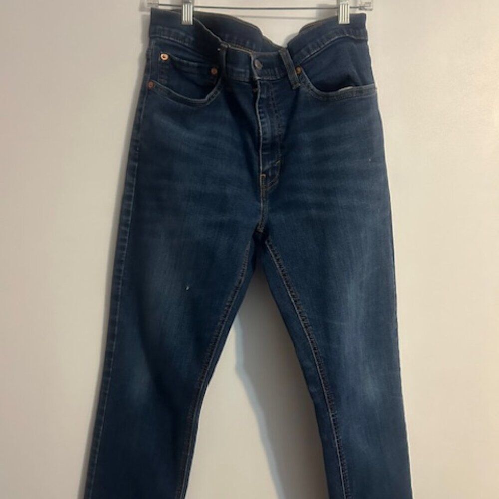 Levi's 541 Distressed 5 Pocket Denim Jean, Size 34/32